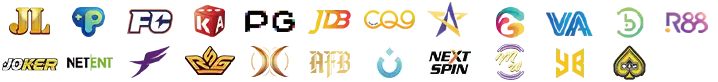 NEWJILI game providers display featuring top casino games, easy login, register, and app download