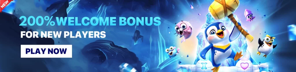 NEWJILI register promotion offering a 200% welcome bonus for new players joining the online casino